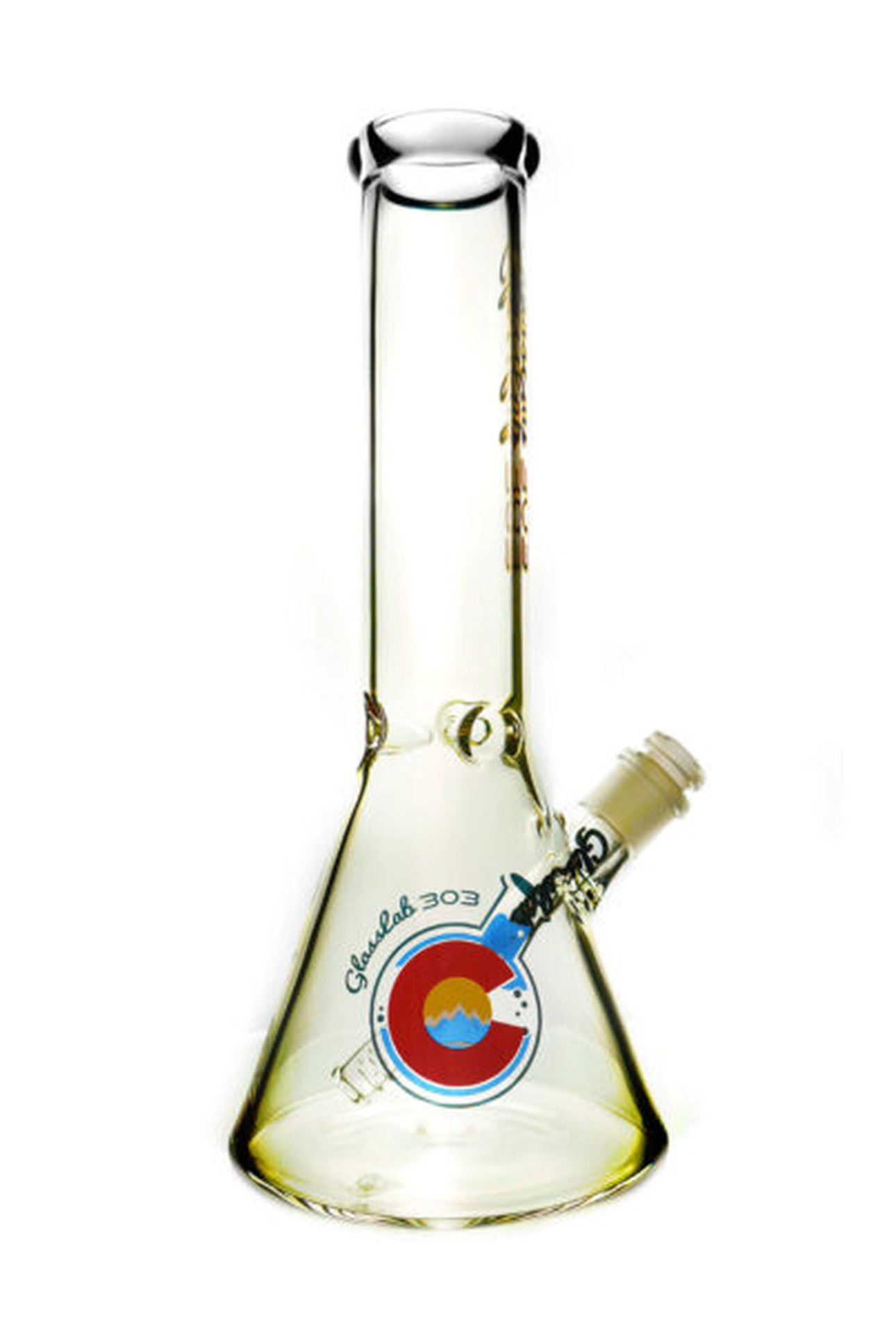 14" Beaker Glasslab Bong - Regular