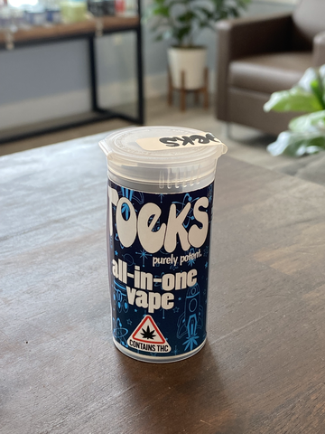 Toeks - Indica Princess 2g Disposable Cart