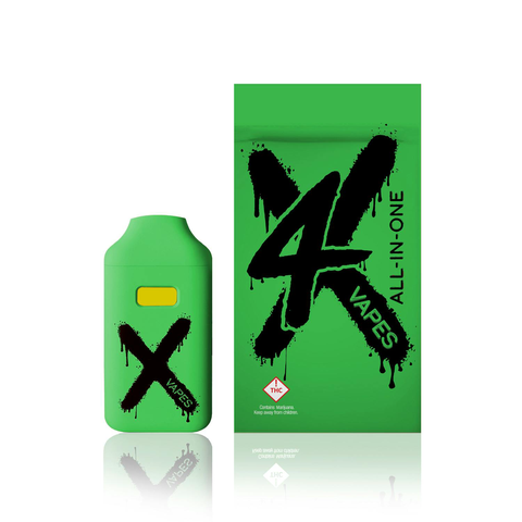 X Vapes Cherry Kush (Hybrid) 4000mg All In One