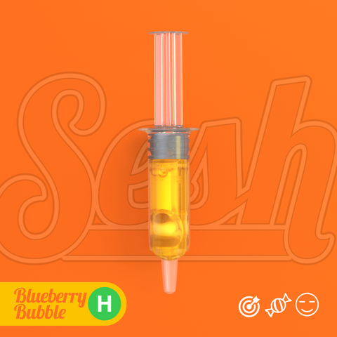 SESH - 1000MG BLUEBERRY BUBBLE - SYRINGE KIT