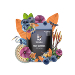 Binske - Blueberry - 2:1:1 THC:CBG:CBN Fruit Gummies (100mg)