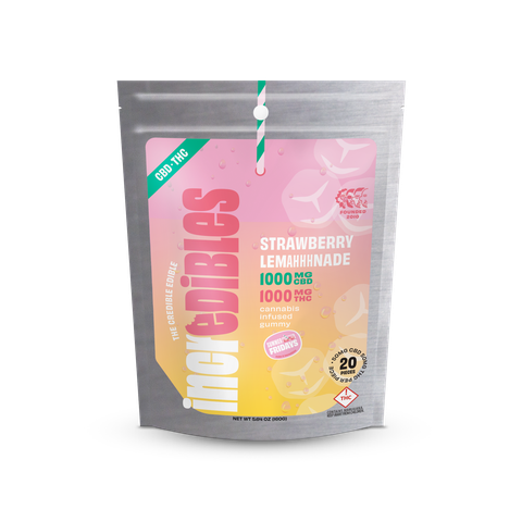 INCREDIBLES - STRAWBERRY LEMAHHHNADE - 20pcs 1000mg