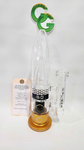 Fat Buddha Glass 50 Caliber Glass Bong - Gold