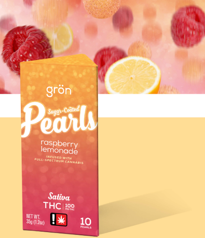 Gron - Raspberry Lemonade Pearls - 100mg