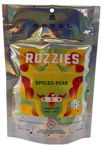 REBEL - ROZZIES - SPICED PEAR -1000mg | 20pc