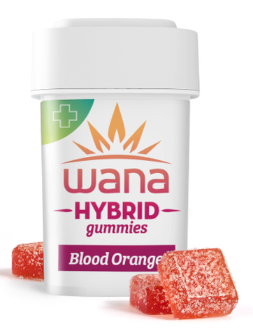 Wana - Blood Orange 20:1 (CBD:THC) - Edibles - 10pk/100mg