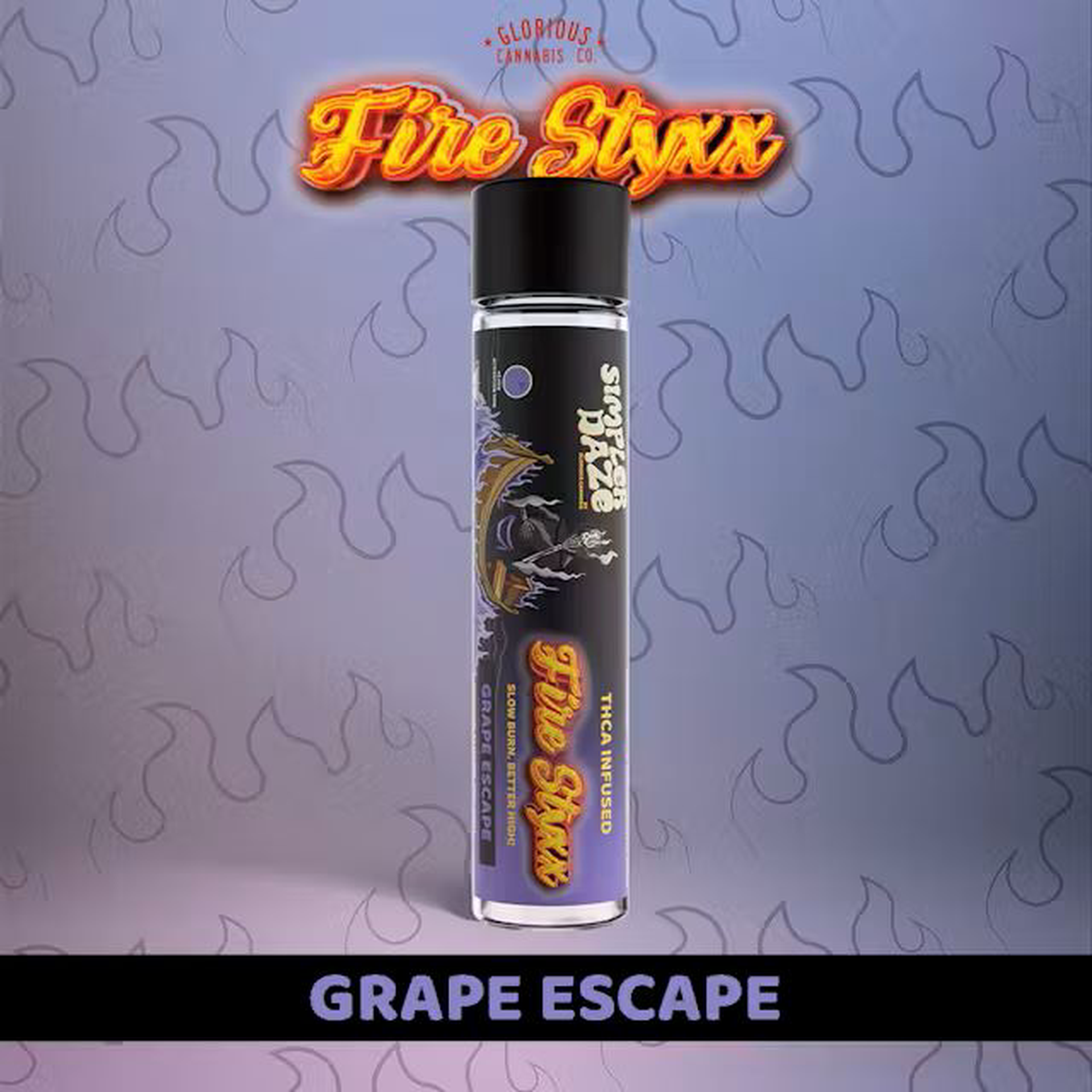 Grape Escape 1g Infused Preroll | Fire Styxx