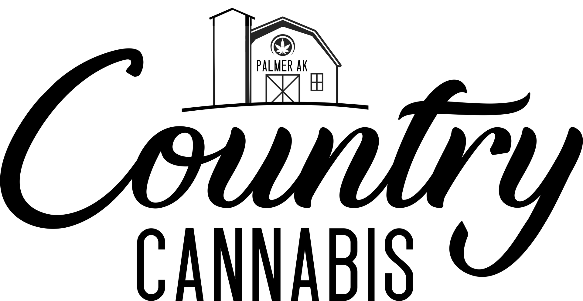 Country Cannabis Black Leggings S