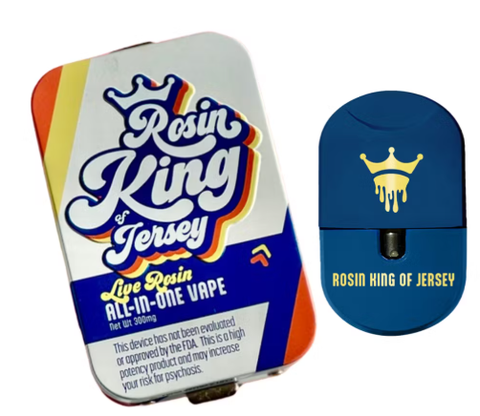 Rosin King of Jersey - GMO - Live Rosin - .5g Disposable