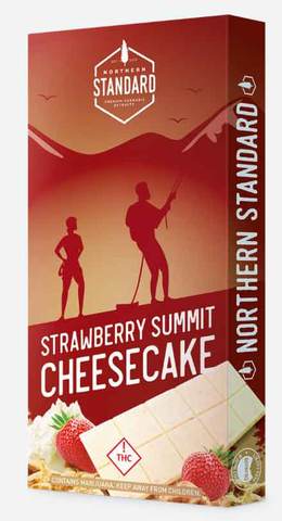 Northern Standard 100mg Strawberry Summit Cheesecake Chocolate Bar