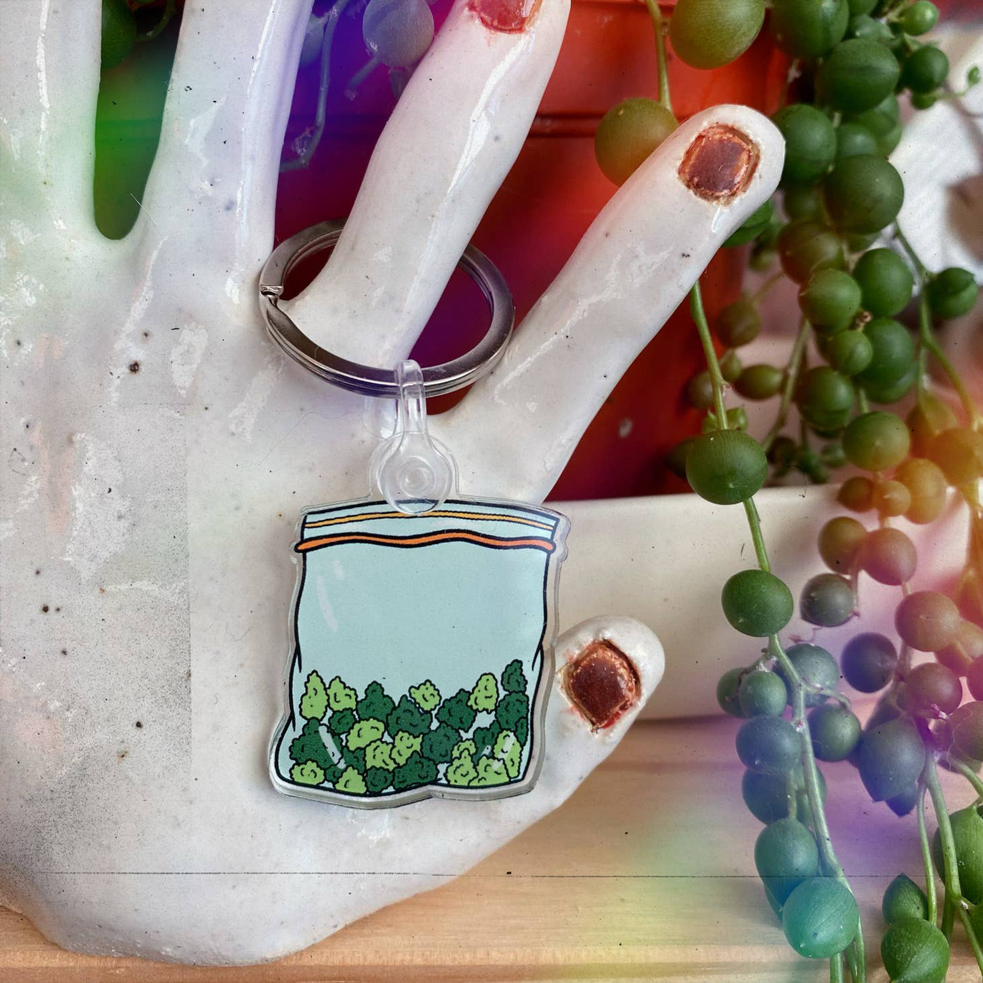 Keychain Weed Bag