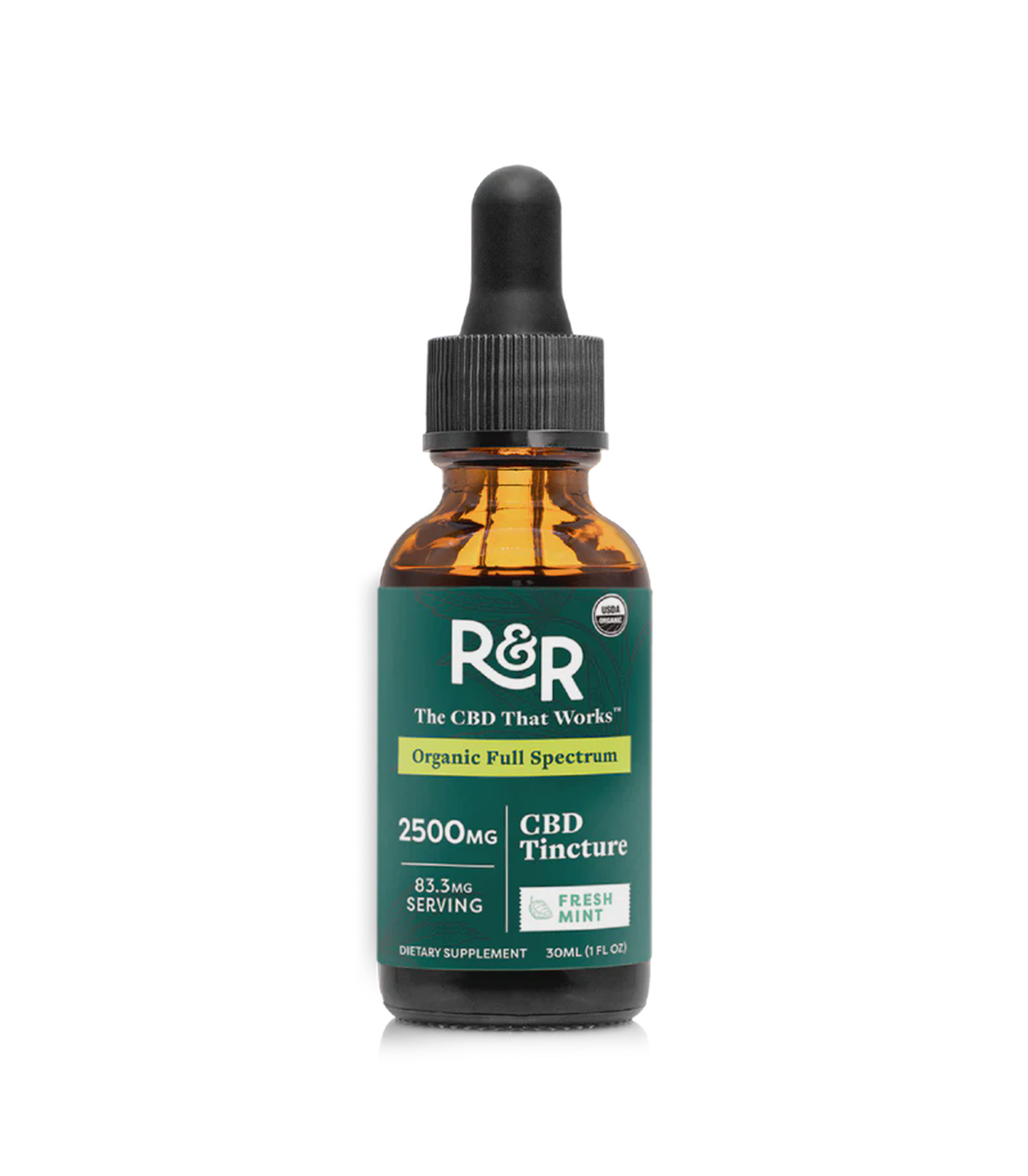 Fresh Peppermint Full Spectrum Tincture - 1000mg