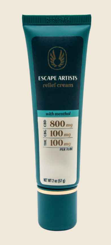 E.A. Relief Cream 2oz | 800mg CBD - 100mg CBG - 100mg THC