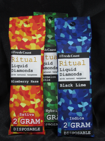 Grape Ape 2g Liquid Diamond AIO Disposable | Fresh Coast x Ritual