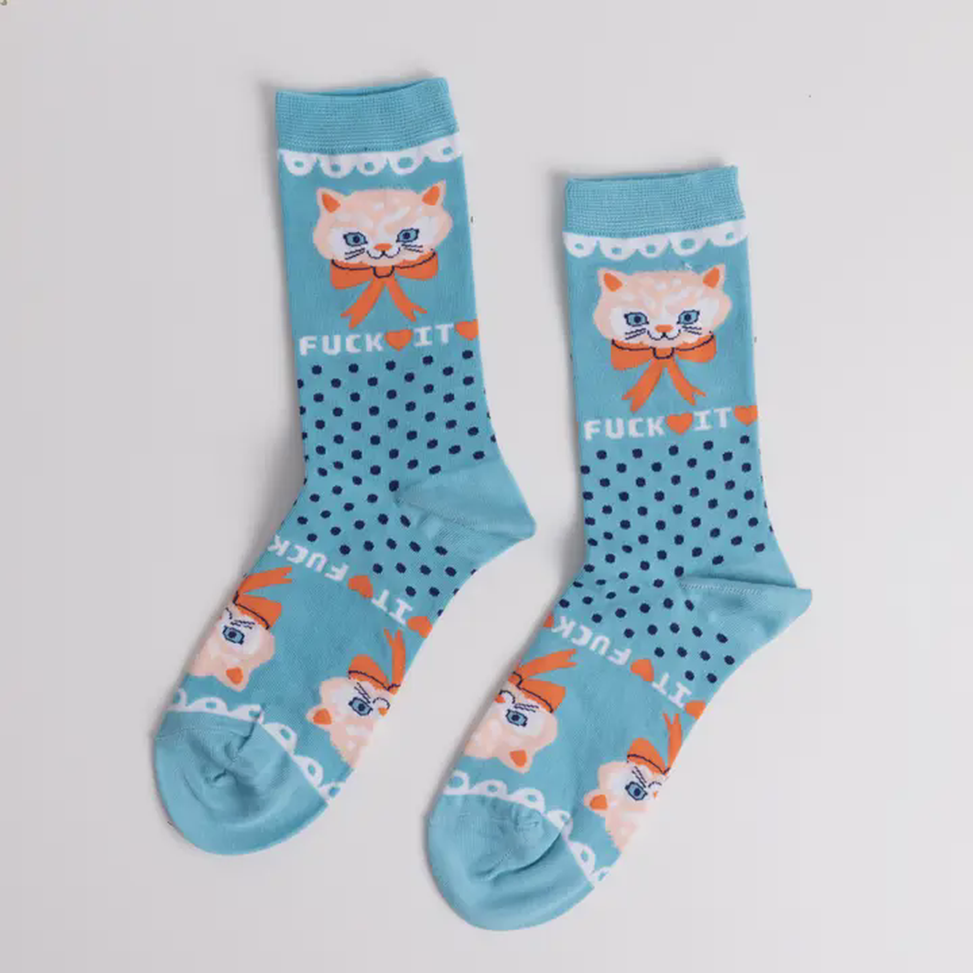 F*Ck It Kitty Socks