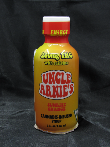 Sunrise Orange 200mg Caffeine Enhanced Syrup | Uncle Arnie's