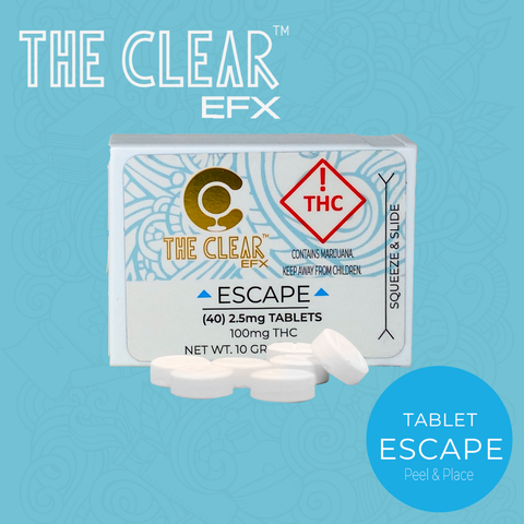 CLEAR - 100mg ESCAPE - EFX TABLETS