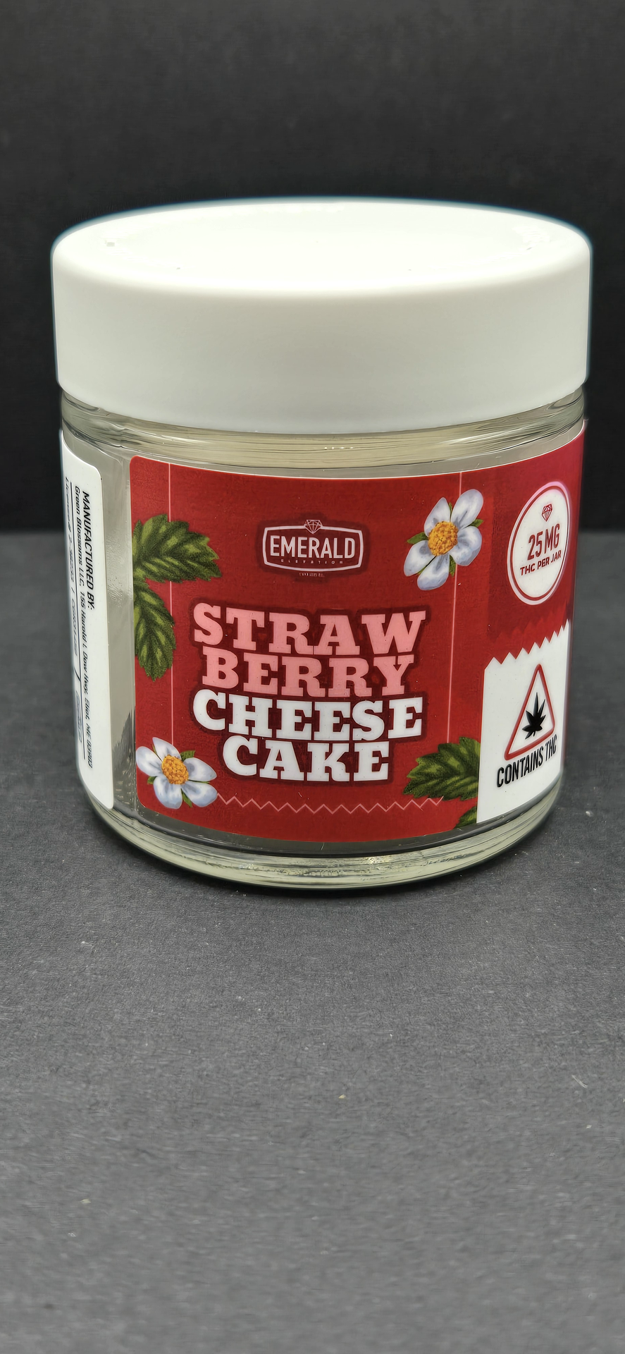 Emerald Elevation  Mini Strawberry Cheesecake 25mg THC