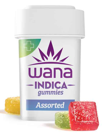 Wana 200mg Classic Gummies - Assorted Flavors Indica