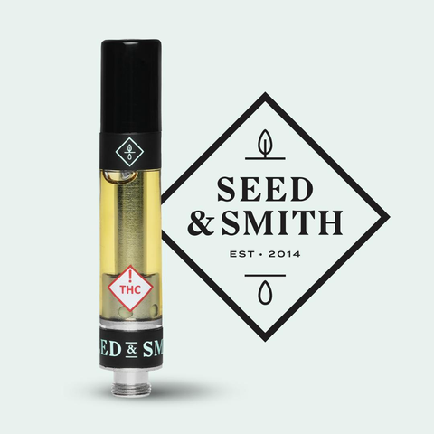 SEED & SMITH - 1000mg ORANGE PEEL HAZE - LIVE DISTILLATE CART