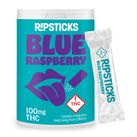 Ripple Ripsticks | Blue Raspberry 100mg Rec