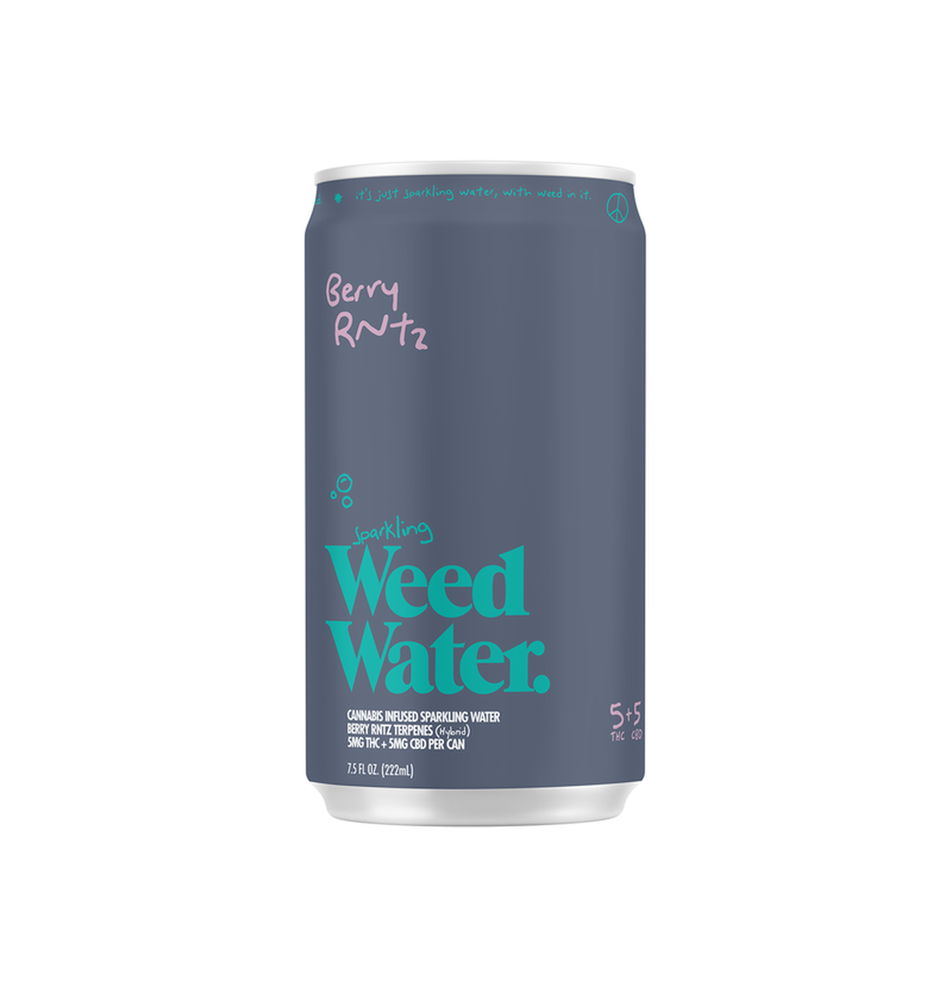 Weed Water - Berry Rntz 5mg 7.5oz Can