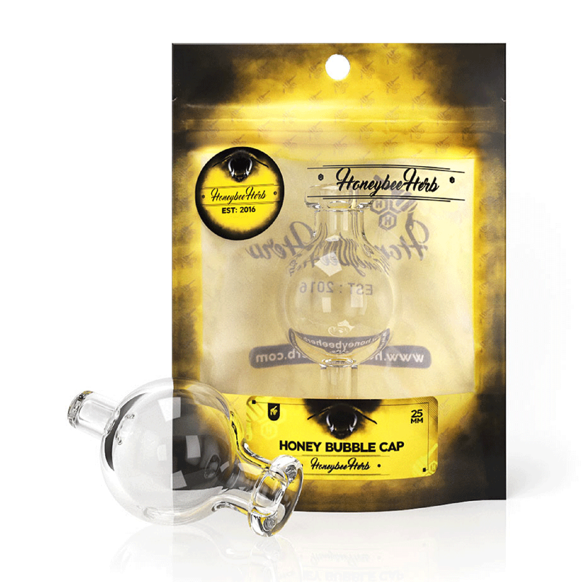 Honey Bubble Carb Cap - Clear