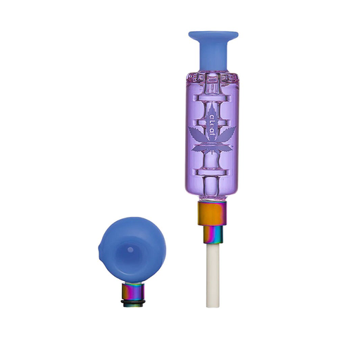aLeaf 2-in1 Liquid Purifier Pro Dab Straw & Pipe Combo / 6" / Blue