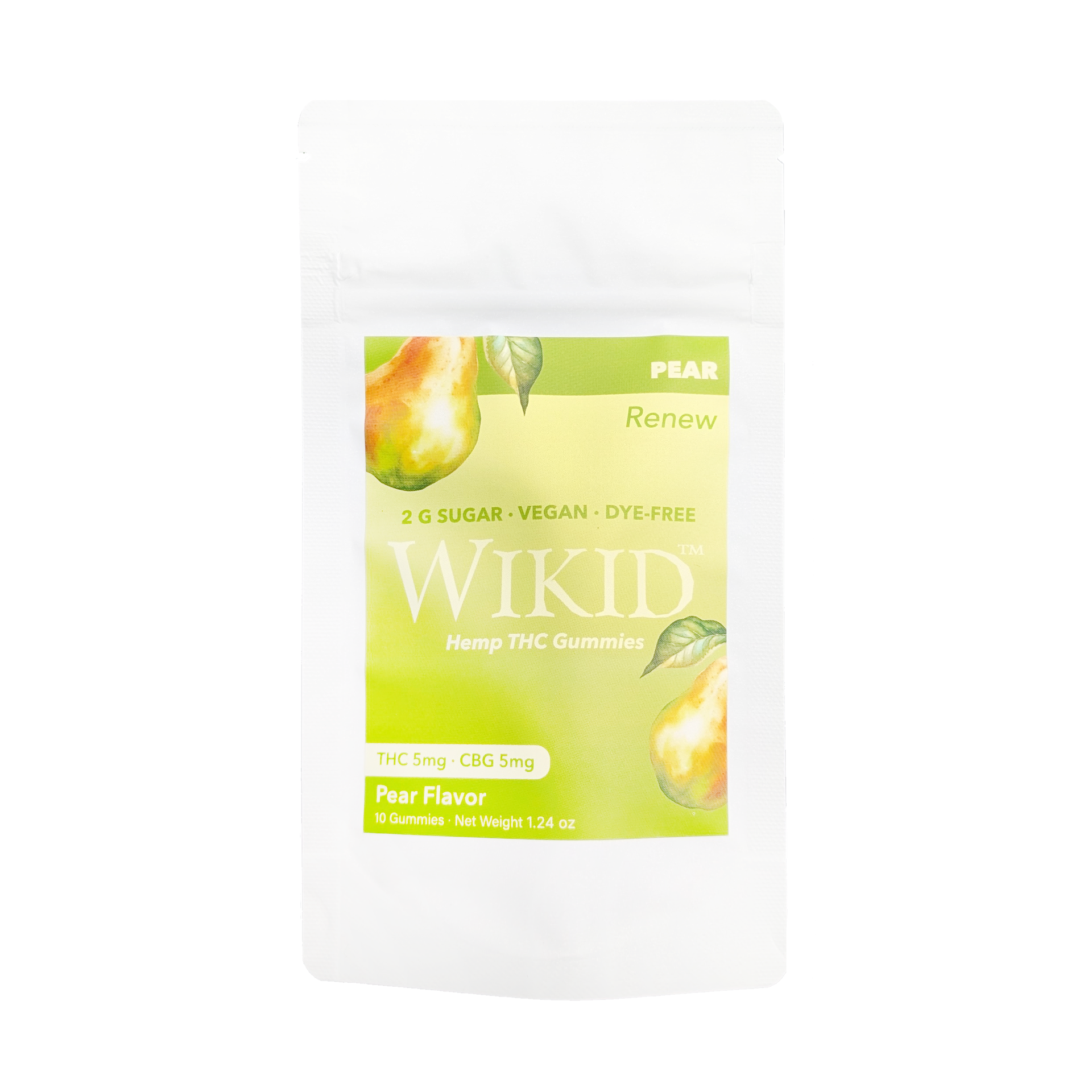 Wikid Pear THC+CBG Gummies