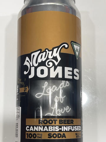 Mary Jones Soda Root Beer 100mg