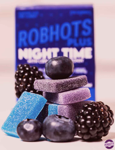 Robhots 100mg Night Time Gummies W/Meletonin
