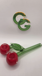 Canna Style Double Bowl Cherry Pipe