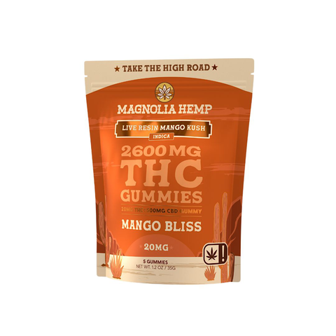 Magnolia Hemp - Gummies ( 5ct ) - Mango Bliss