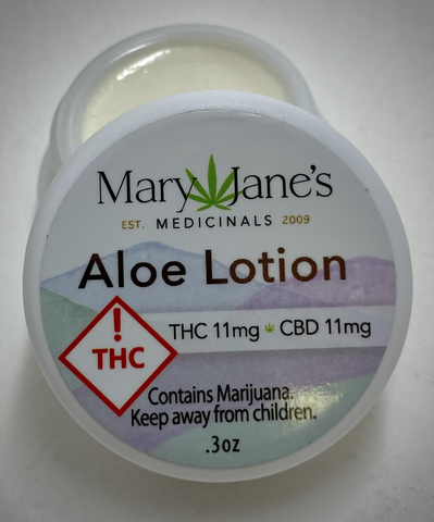 MARY JANE'S 0.3oz ALOE LOTION