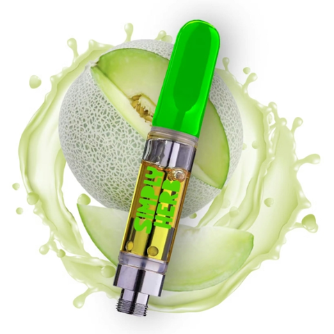Simply Herb- Mighty Melon- 1g Distillate Cart