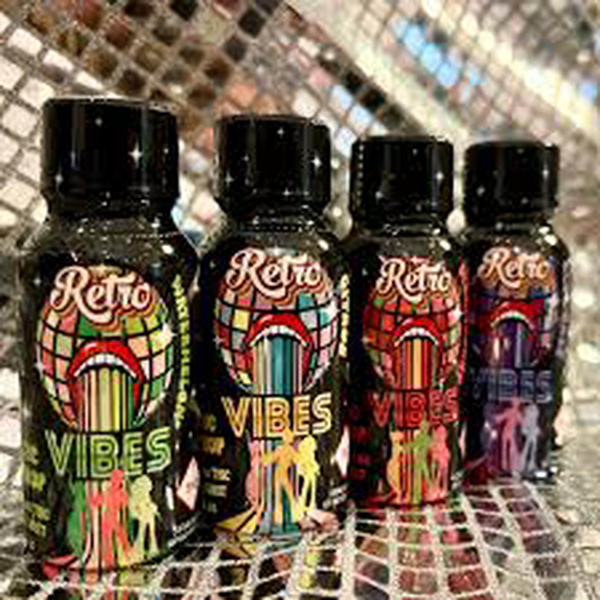 Retro THC Syrup Blue Razz 100mg (REC)