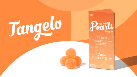 Gron - Tangelo Pearls - 10pk/100mg 2:1:1 (THC/CBC/CBG)