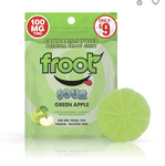 Froot Sour Green Apple 100mg Single Gummy