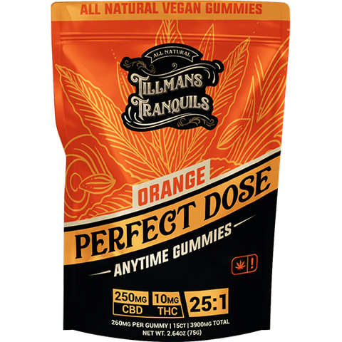 Tillmans 150mg Gummy (15ct) - Orange