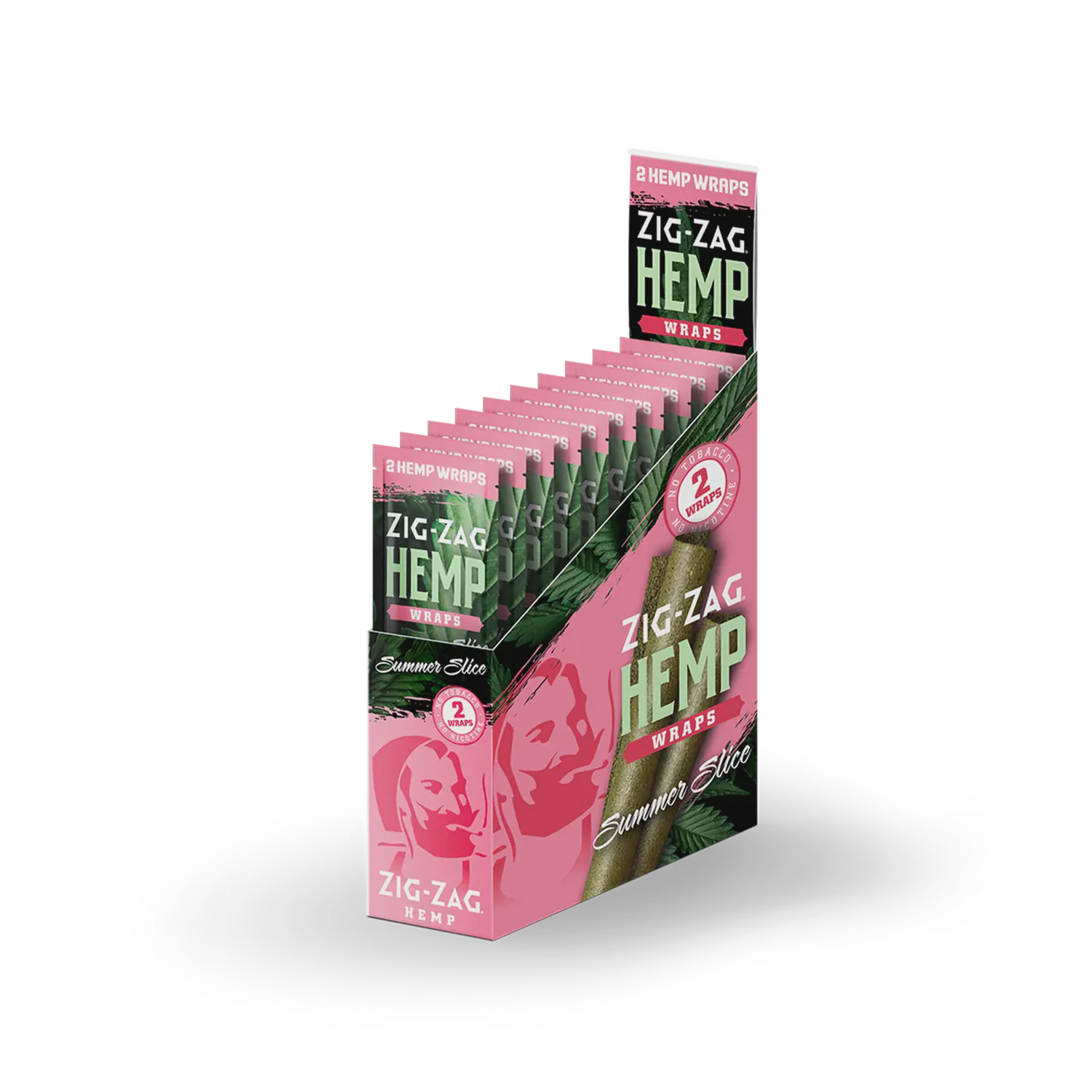 Zig Zag Hemp Wraps - Summer Slice