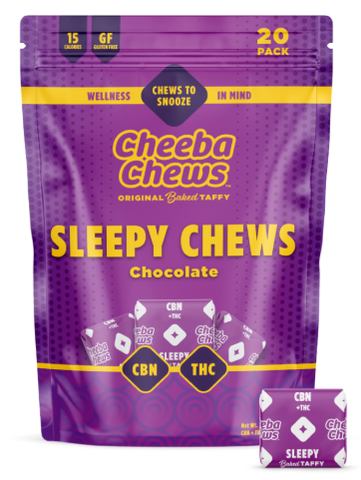 Sleepy Chocolate 100mg 20pk Cheeba Chew