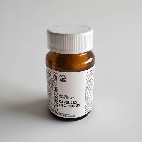 CBG 50mg capsules 30pk