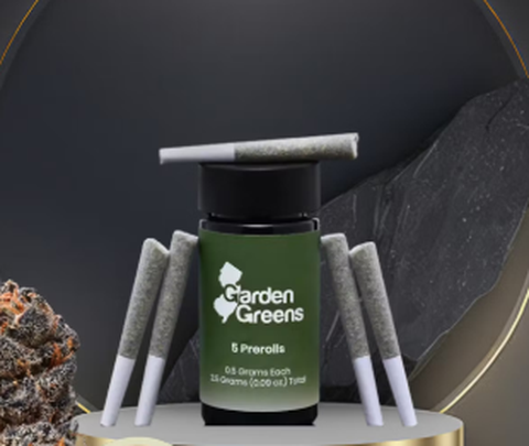 Garden Greens - Zoreoz - .5g X 5 Pack Pre Rolls