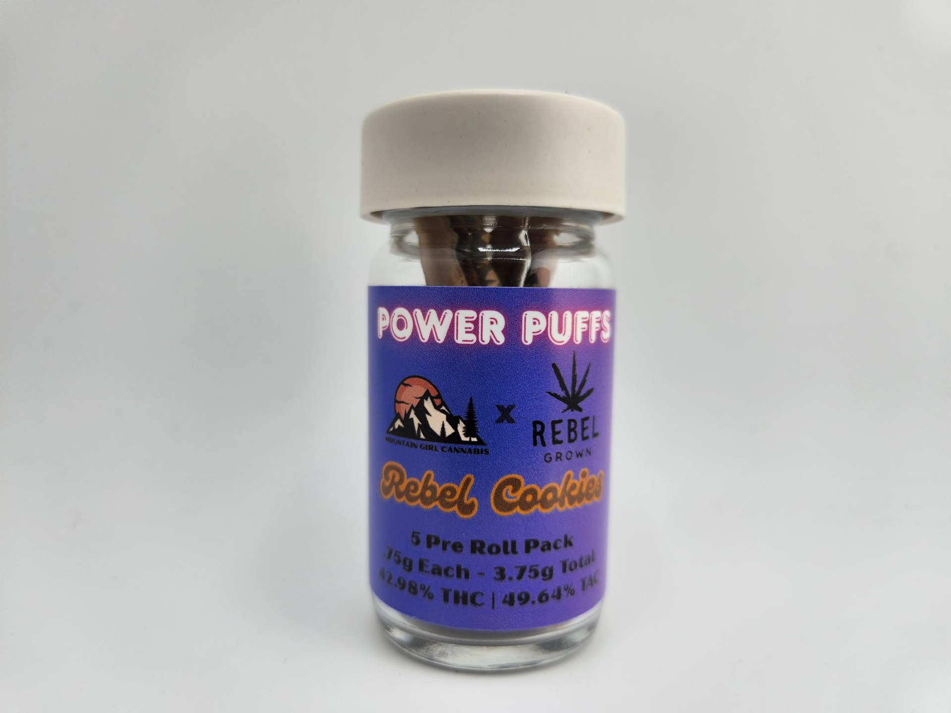 Mountain Girl Cannabis Power Puffs - Rebel Cookies
