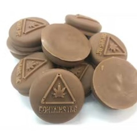 Chocolate Peanut Butter Buttons Sativa Lift Entourage Edible 10mg/20pcs/200mg