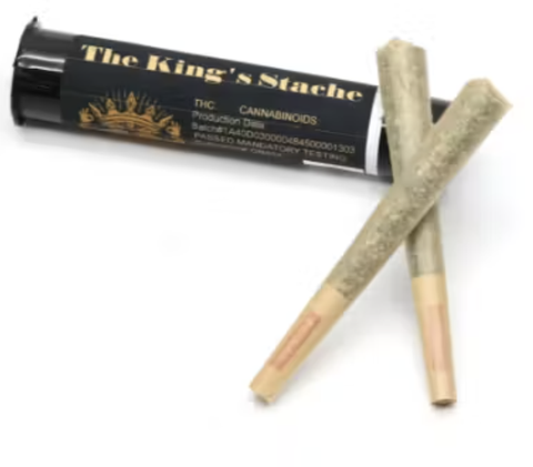 The King's Stache - Say Less .5g Pre Roll 2-Pack