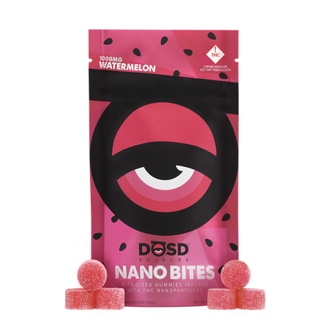 DOSD - 1000mg NANO BITES - WATERMELON