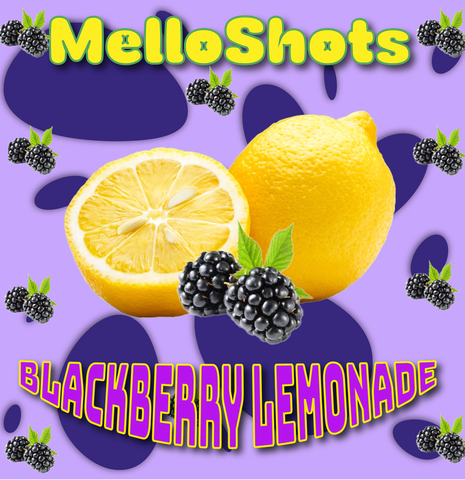 MELLO SHOT - 200MG DIAMOND INFUSED - BLACKBERRY LEMONADE