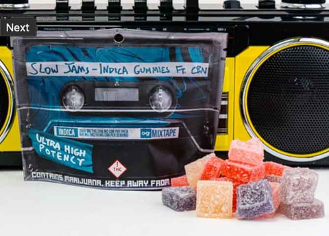 og Mixtape Slow Jam - Indica Gummies (2000mg THC / 200mg CBN)