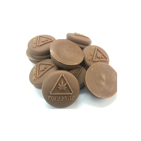 Chocolate Peanut Butter Buttons Indica Chill Entourage Edible 10mg/10pcs/100mg
